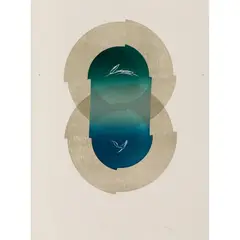 Grahame King, Sonnet, 1974, screenprint, ed. 18/20