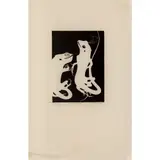 Eric Anchor Thake, The Plume Hunter, 1951-1968, linocut, ed. 149/150