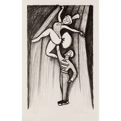 John Brack, Adagio, 1967, lithograph, ed. 105/200