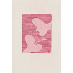 Wilma Tabacco, Lick, 1997, woodcut, ed. 2/35