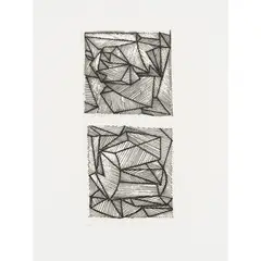 Peter Whitting, Moroka Diptych I, 1988, etching, ed. 51/100