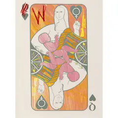 Anne Newmarch, Queen of Hearts, 1977, screenprint, ed. 2/70