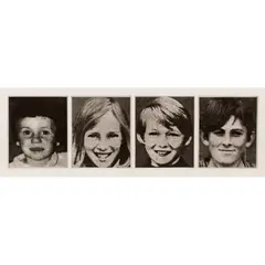 Bea Maddock, Four, 1974, photo-etching, ed. 3/60
