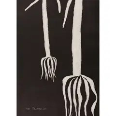 Tate Adams, Pandanus, 2010, sugarlift aquatint, ed. 2/35