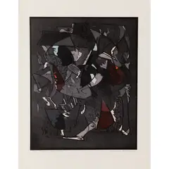 Bruno Leti, Emblems of our Time, 1987, aquatint etching, ed. 5/30