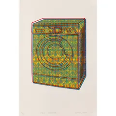 Samuel Tupou, Fale Machina, 2014, screenprint, ed. 2/30