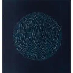 Senye Shen, Trace IV, 2016, woodcut, ed. 2/40