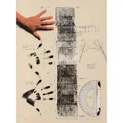 Arthur Wicks, Kit for Gasping the World, 1978, screenprint, ed. 4/60