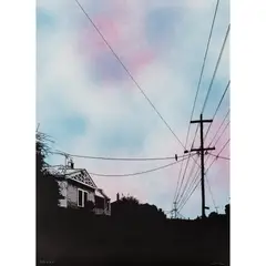 No one's Home at the Thake's House by Glen Smith, 2025, screenprint and aerosol, ed. 2/40, sold Jun 2026