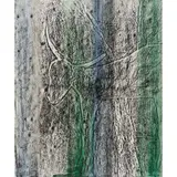 (Ram) by Sidney Nolan, c.1958, mixed media and crayon rubbing on paper, sold May 2026