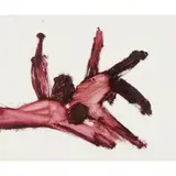 (Descent from The Cross) by Sidney Nolan, mixed media on paper, sold May 2026