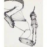 Mantegna by Sidney Nolan, 1955, ink on paper, sold May 2026