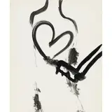 (Kicking Foot and Heart) by Sidney Nolan, mixed media on paper, sold May 2026