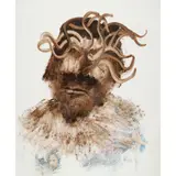 Sidney Nolan, Sonnet LXXI, 1963, mixed media on paper