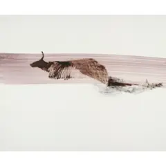 (Drought) by Sidney Nolan, c.1962, mixed media on paper, sold May 2026
