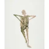 (Standing Figure) by Sidney Nolan, c.1962, mixed media on paper, sold May 2026