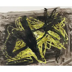(Bird-Form) c. by Sidney Nolan, 1957, mixed media on paper, sold May 2026