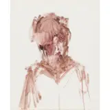(Figure) by Sidney Nolan, mixed media on paper, sold May 2026