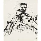 Sidney Nolan, Lowell: Imitations, 1965, transfer drawing on paper