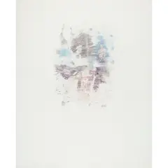 Figures by Sidney Nolan, c.1965, mixed media and transfer print, sold May 2026