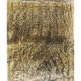 Sidney Nolan, (Kelly Head and Horse), c.1958, crayon on paper