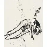 Sidney Nolan, Lowell: Imitations, 1965, transfer drawing on paper