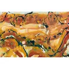 Rosemary Mangiamele, Abandoned Mine, 1999, mixed media on canvas