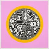 Alun Leach-Jones, Last Stop, 1968, screenprint, ed. 11/40