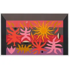 John Coburn, Curtain of the Sun, Sydney Opera House, 1973, screenprint, ed. 86/180