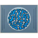 Alun Leach-Jones, The Blue and the Grey, 1970, screenprint, ed. 6/40