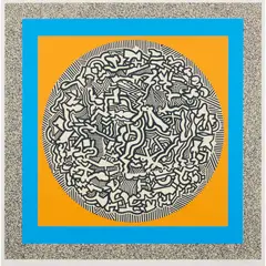 Alun Leach-Jones, Merlin's Diary 2, 1969, screenprint, ed. 25/40