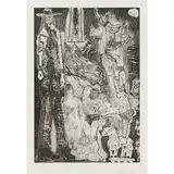 Pablo Picasso, Souvenirs: Cirque, avec El Gigante, et Autoportrait en Bébé-Viellard, from the 347 Series, 1968, aquatint with etching and drypoint on Rives wove paper, ed. A/P of 17 (the total edition was 50)