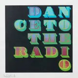 Ben Eine, Dance to the Radio, 2018, five-layer screenprint with black glitter, ed. 29/50