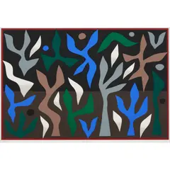 Winter by John Coburn, 1988, screenprint, ed. 22/99, sold Apr 2026
