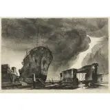 Rick Amor, Desolate Place, 2004, lithograph, ed. 6/10