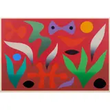John Coburn, Summer Garden, 1976, screenprint, ed. A/P