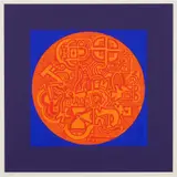 Alun Leach-Jones, Orange Disc, 1967, screenprint, ed. 14/20