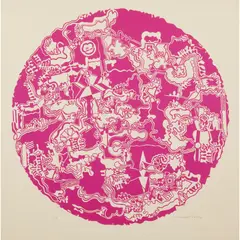 Alun Leach-Jones, (Untitled), screenprint, ed. 1/2