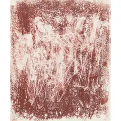 (Figure with rifle) by Sidney Nolan, c.1967, monotype on paper, sold Jul 2026