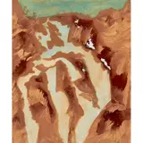 Sidney Nolan, Waterfall, 1952, mixed media on paper