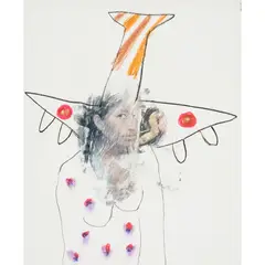 Hanoi by Sidney Nolan, 1966, mixed media on paper, sold Jul 2026