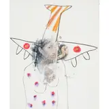 Sidney Nolan, Hanoi, 1966, mixed media on paper