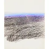 Sidney Nolan, (Ram), c.1958, mixed media and crayon rubbing on paper