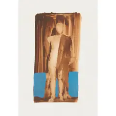 Sidney Nolan, (Greek figure), 1956, mixed media on paper