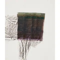 (Ram) by Sidney Nolan, c.1958, mixed media and crayon rubbing on paper, sold Jul 2026