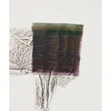 Sidney Nolan, (Ram), c.1958, mixed media and crayon rubbing on paper