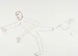 Dante Divine Comedy by Sidney Nolan, 1982, crayon on paper, sold Feb 2026