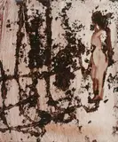 Woman by Sidney Nolan, 1969, mixed media on paper, sold Feb 2026