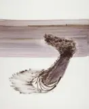 Drought Animal by Sidney Nolan, c.1961, mixed media on paper, sold Feb 2026