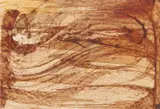 (Simpson Desert) by Sidney Nolan, c.1968, mixed media on paper, sold Feb 2026